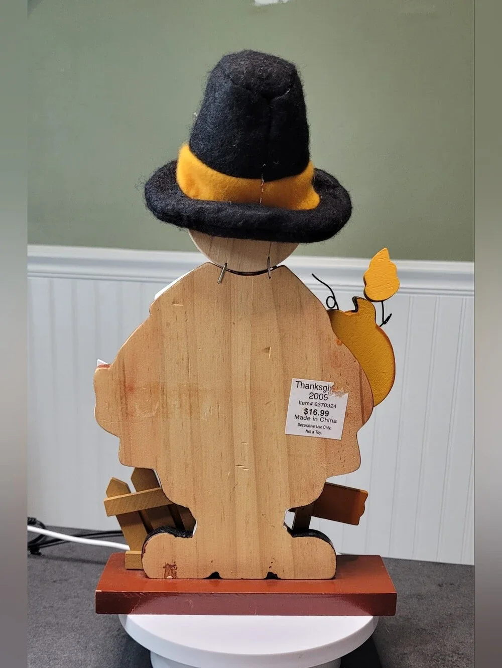 Hobby Lobby Pilgrim Boy & Girl Thanksgiving Decor